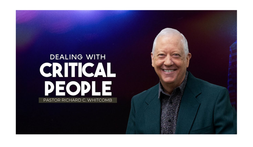 DEALING WITH CRITICAL PEOPLE