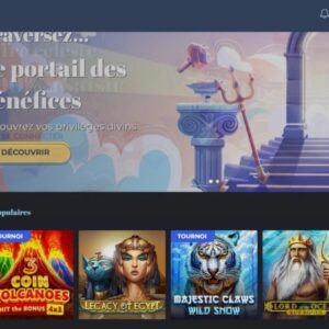 Découvrez l’Olympe Casino, le Nouveau Joueur FAVORI en Ligne en France